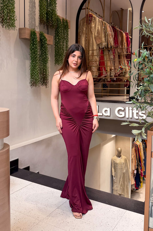 Ruby Muse Long Dress