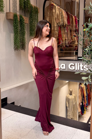 Ruby Muse Long Dress
