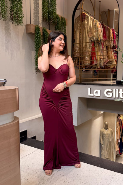 Ruby Muse Long Dress