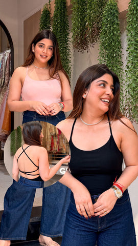 Madison Strappy Back Halter Top
