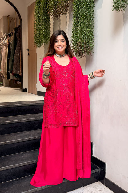 Prabha Beads & Thread Work Suit Set