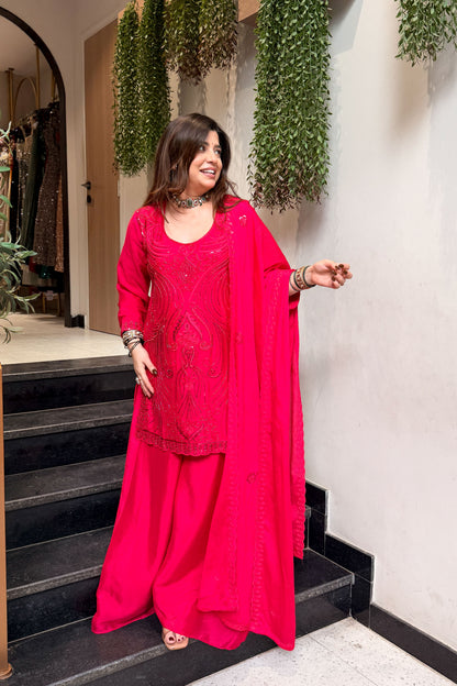 Prabha Beads & Thread Work Suit Set