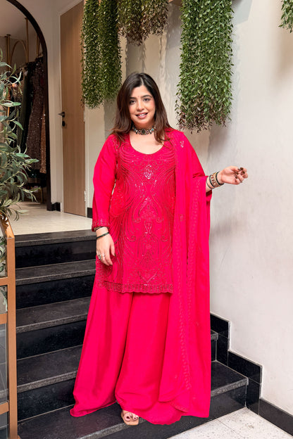 Prabha Beads & Thread Work Suit Set