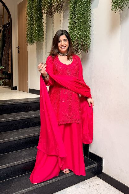 Prabha Beads & Thread Work Suit Set