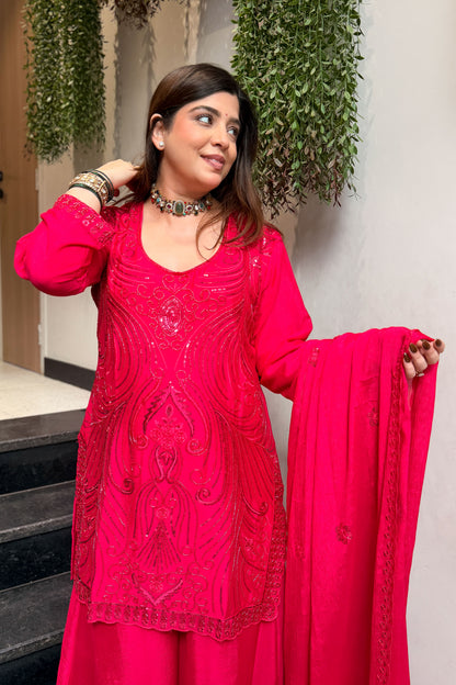 Prabha Beads & Thread Work Suit Set