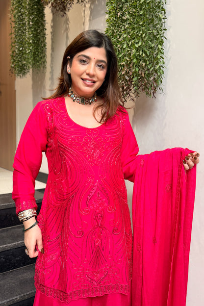 Prabha Beads & Thread Work Suit Set