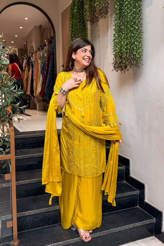 Jivana Embroidered Suit Set