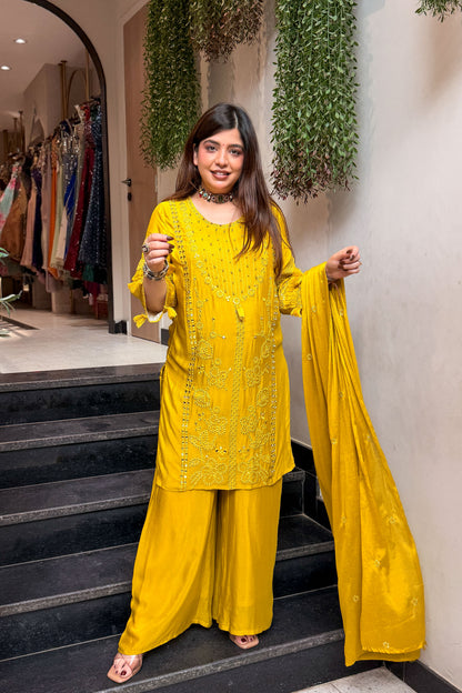 Jivana Embroidered Suit Set