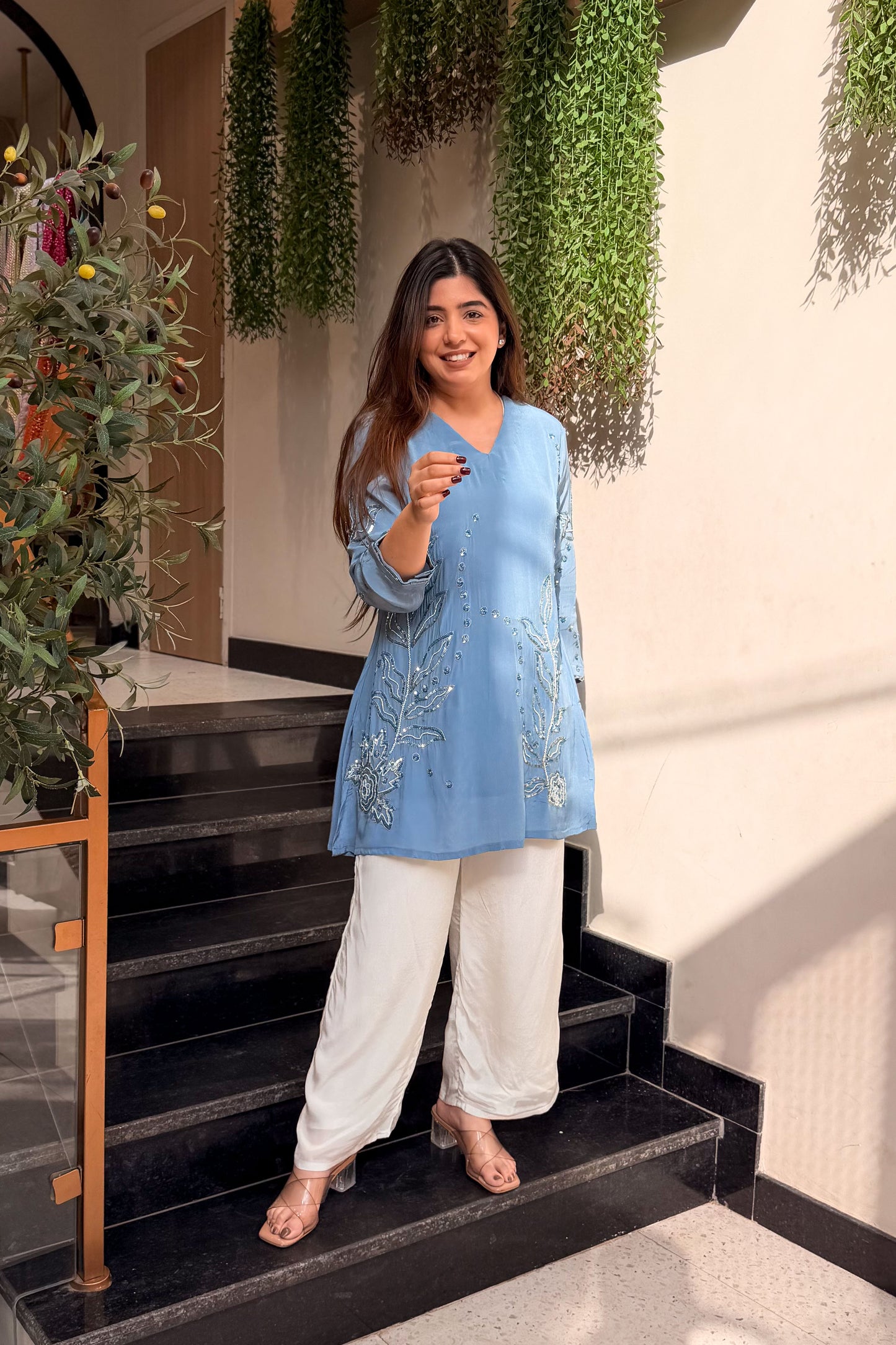Ridhika Embroidered Co ord Set