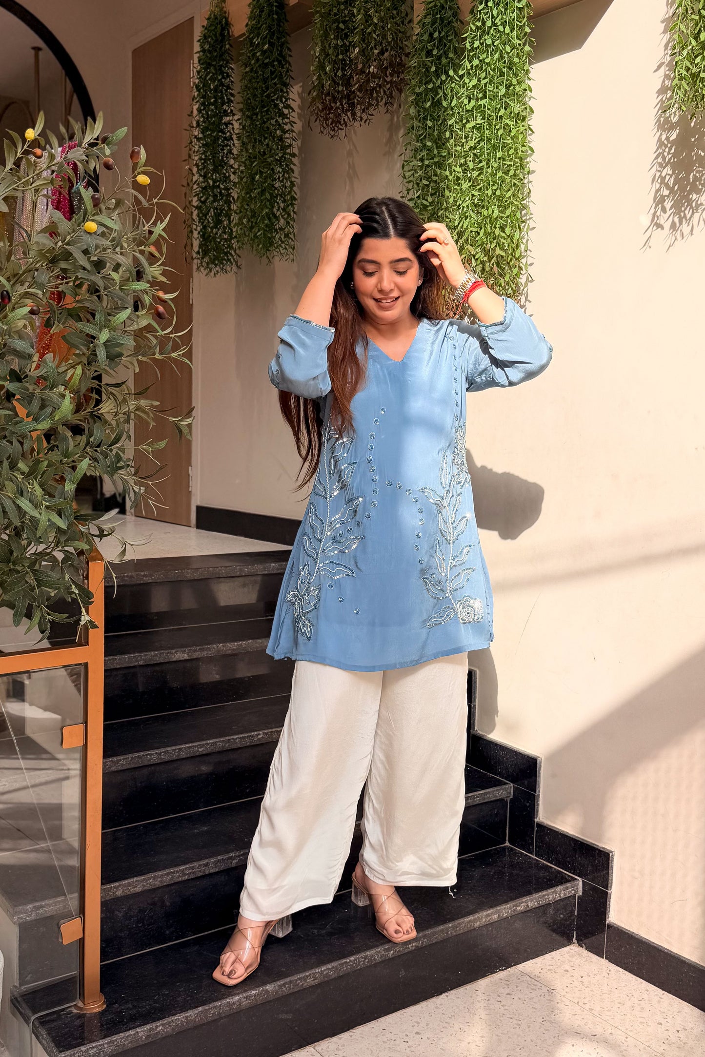 Ridhika Embroidered Co ord Set