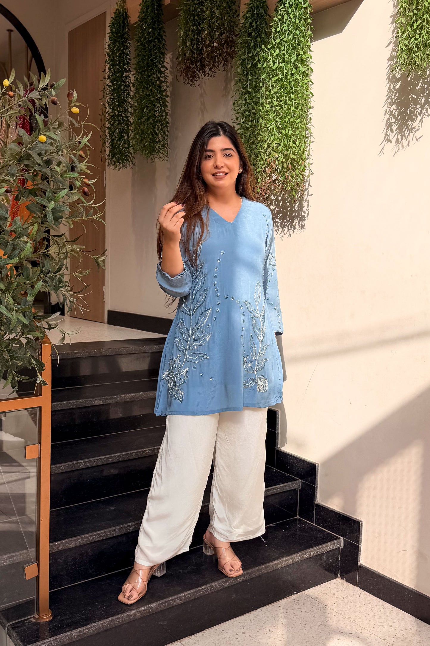 Ridhika Embroidered Co ord Set