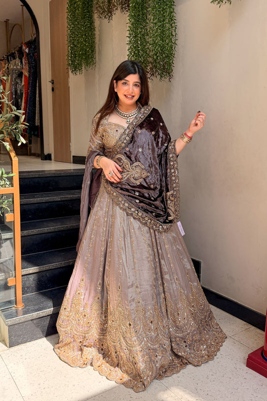 Neeva Hand Embroidered Lehenga