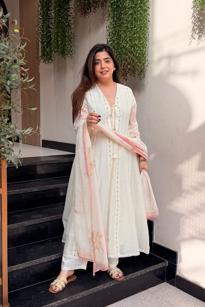 Sudha Mirror Detailing Anarkali Suit Set