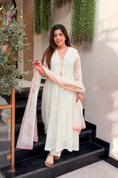 Sudha Mirror Detailing Anarkali Suit Set