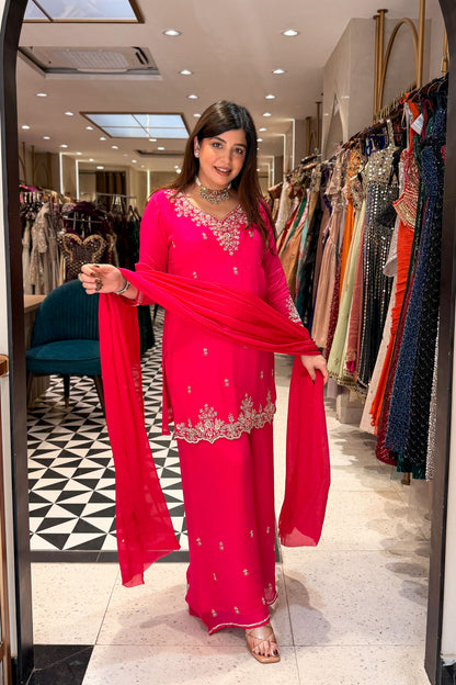 Divyani Hand Embroidered Suit Set