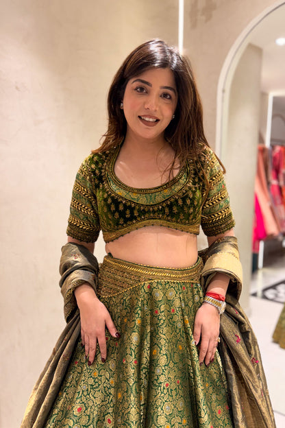 Lavanya Hand Embroidered Lehenga
