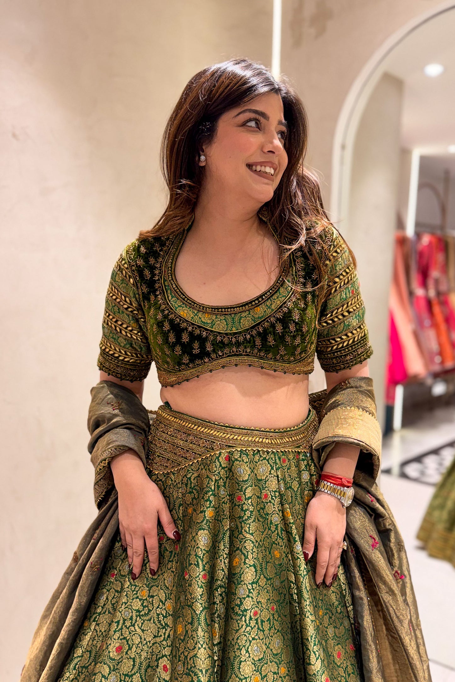 Lavanya Hand Embroidered Lehenga
