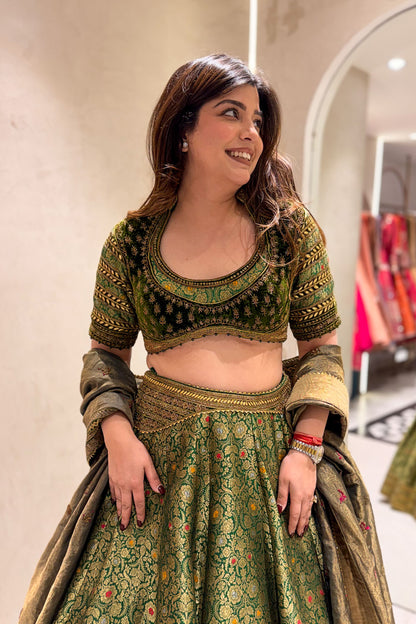 Lavanya Hand Embroidered Lehenga
