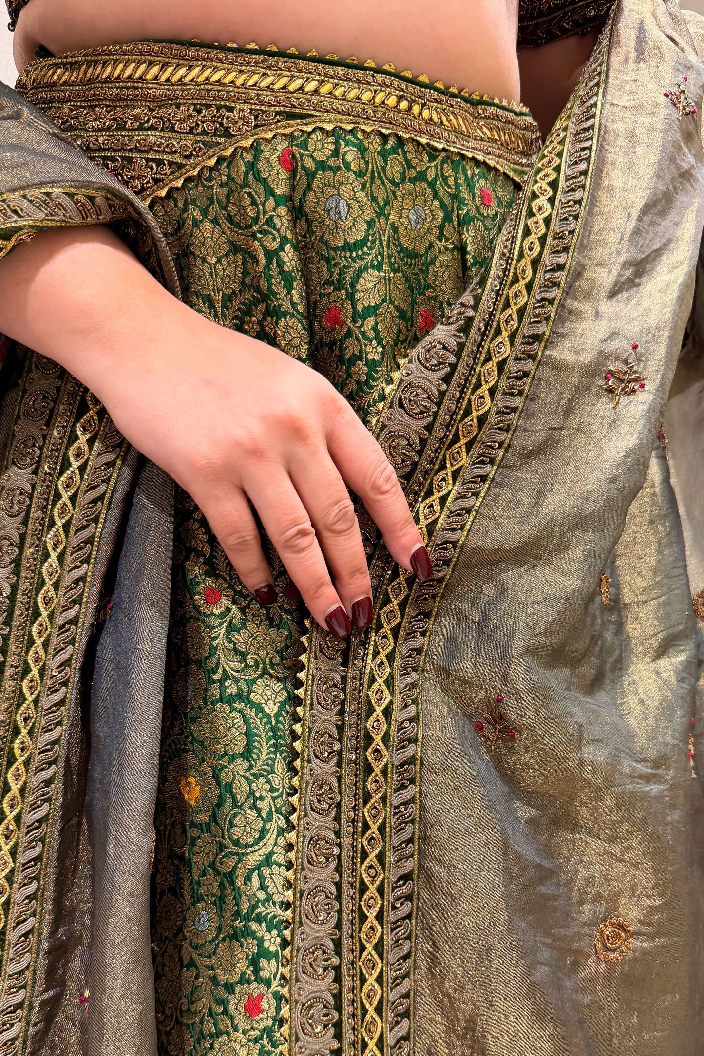 Lavanya Hand Embroidered Lehenga