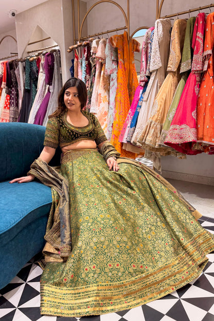 Lavanya Hand Embroidered Lehenga