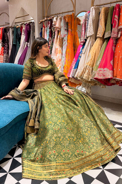 Lavanya Hand Embroidered Lehenga