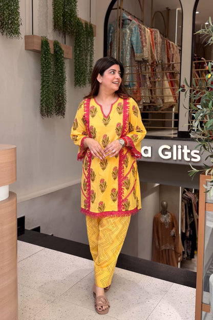 Lavina Bloom Printed Co ord Set