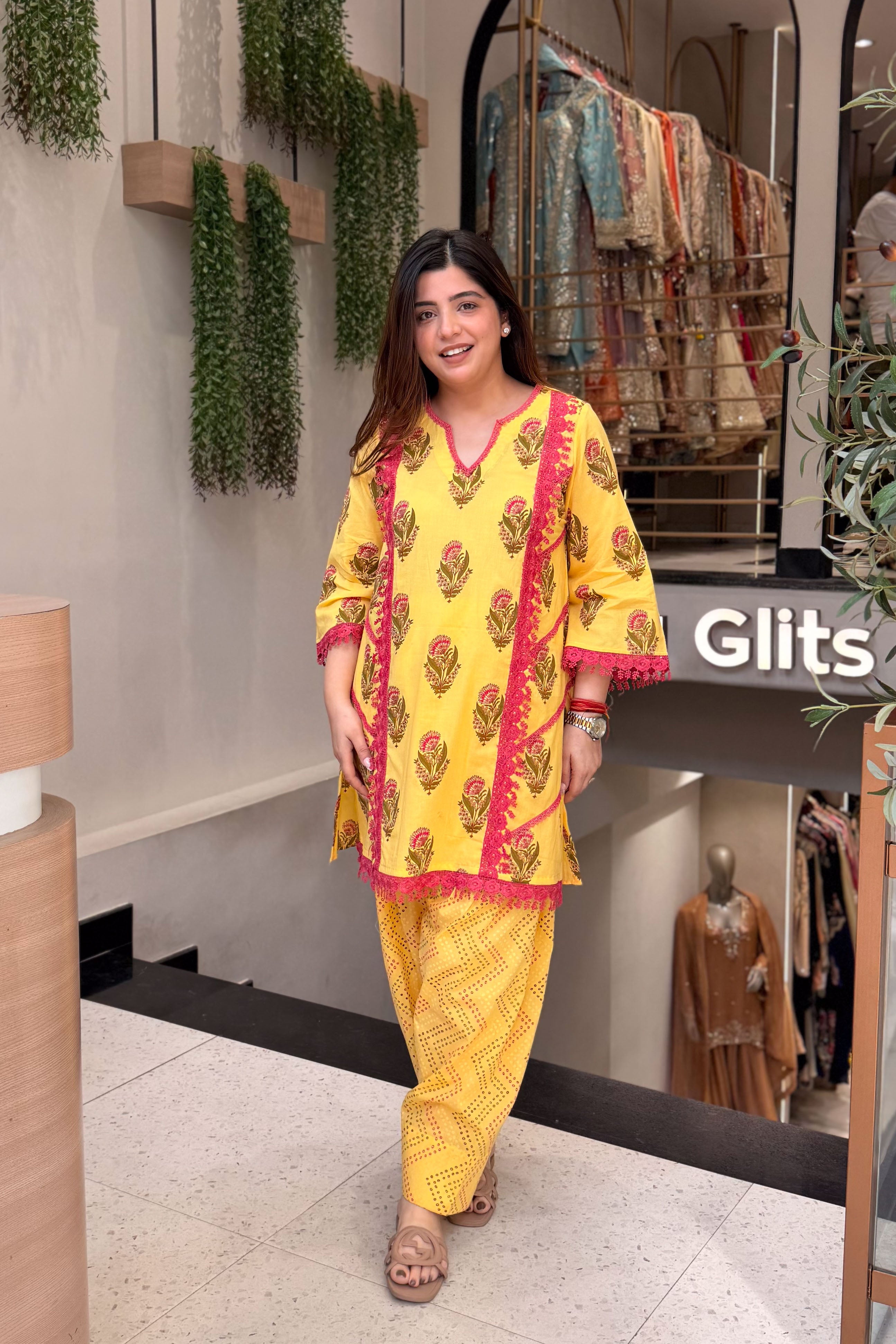 Lavina Bloom Printed Co ord Set