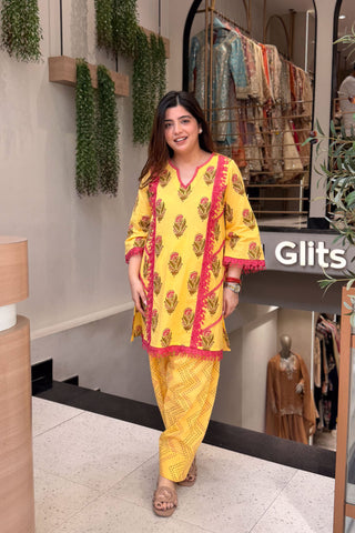 Lavina Bloom Printed Co ord Set