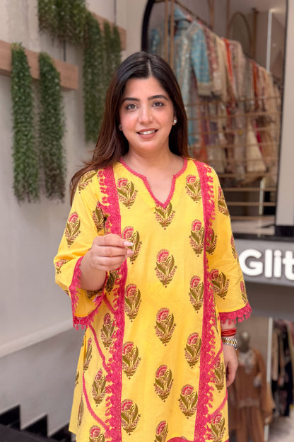 Lavina Bloom Printed Co ord Set