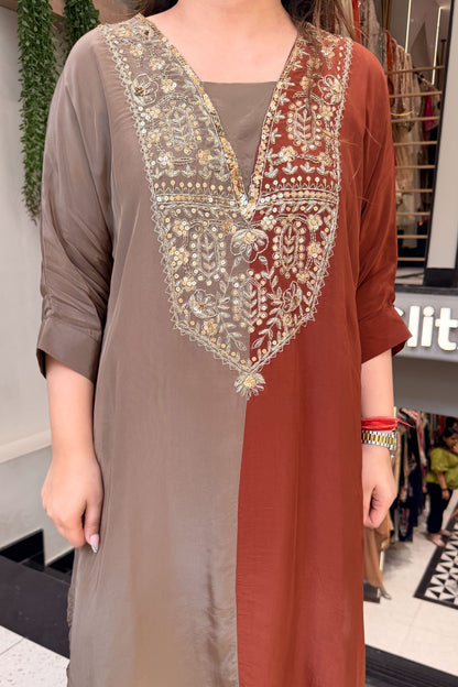 Arohi Embroidered Co ord Set