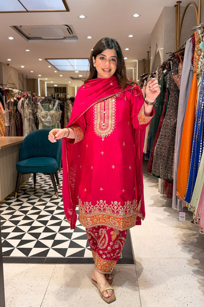 Husna Embroidered Suit Set