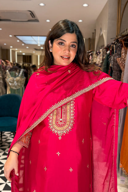 Husna Embroidered Suit Set