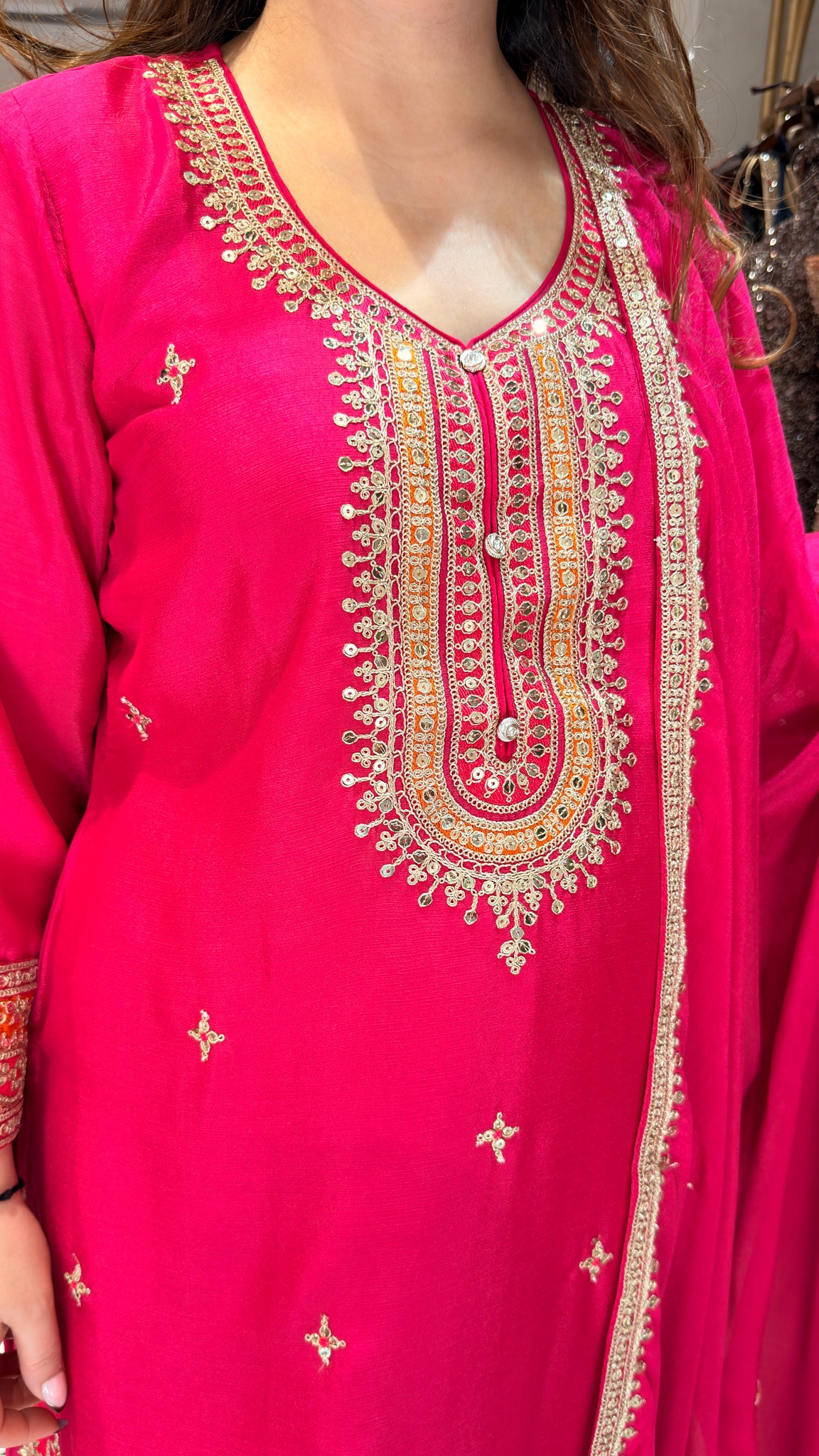Husna Embroidered Suit Set