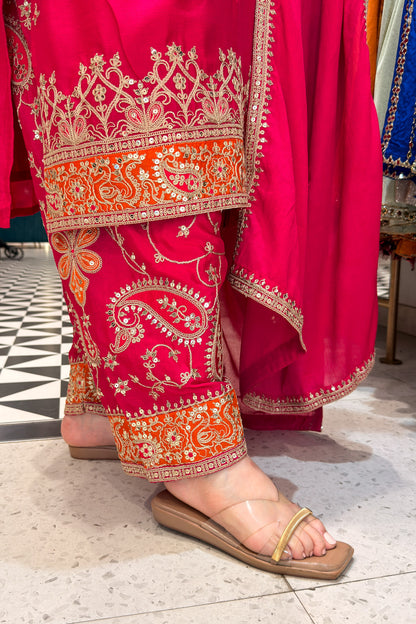 Husna Embroidered Suit Set