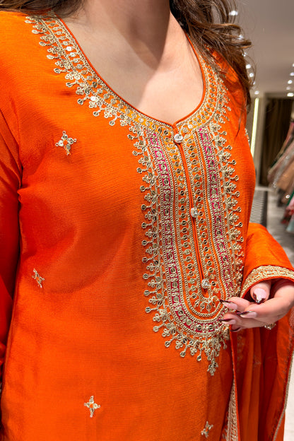 Husna Embroidered Suit Set