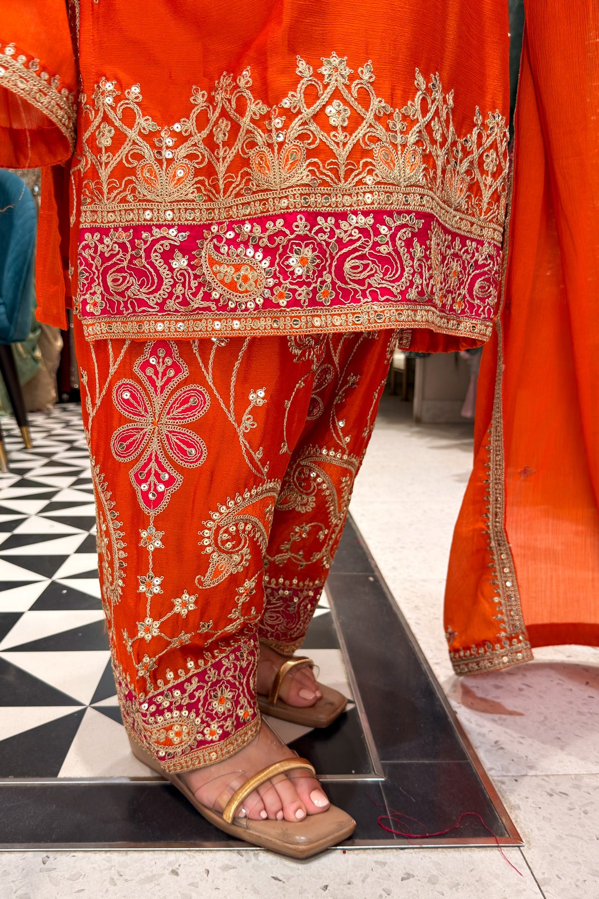 Husna Embroidered Suit Set