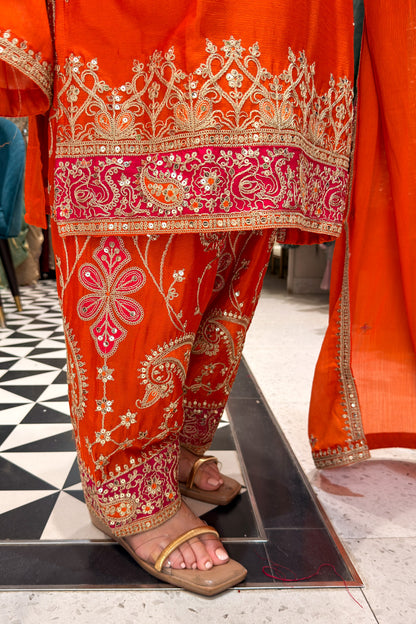 Husna Embroidered Suit Set