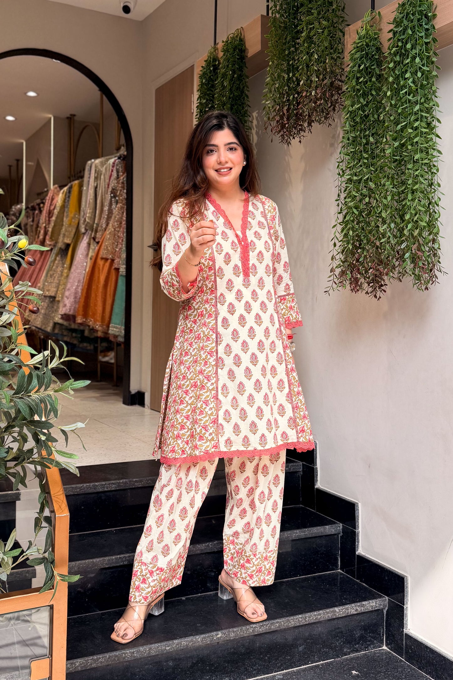 Sharvika Floral Printed Co ord Set