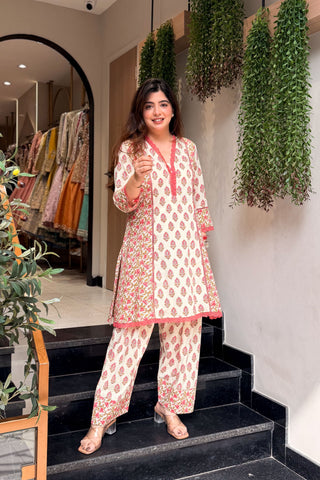 Sharvika Floral Printed Co ord Set
