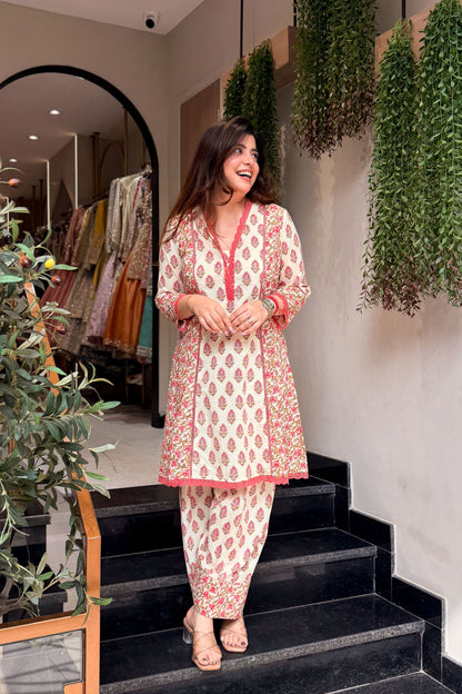 Sharvika Floral Printed Co ord Set