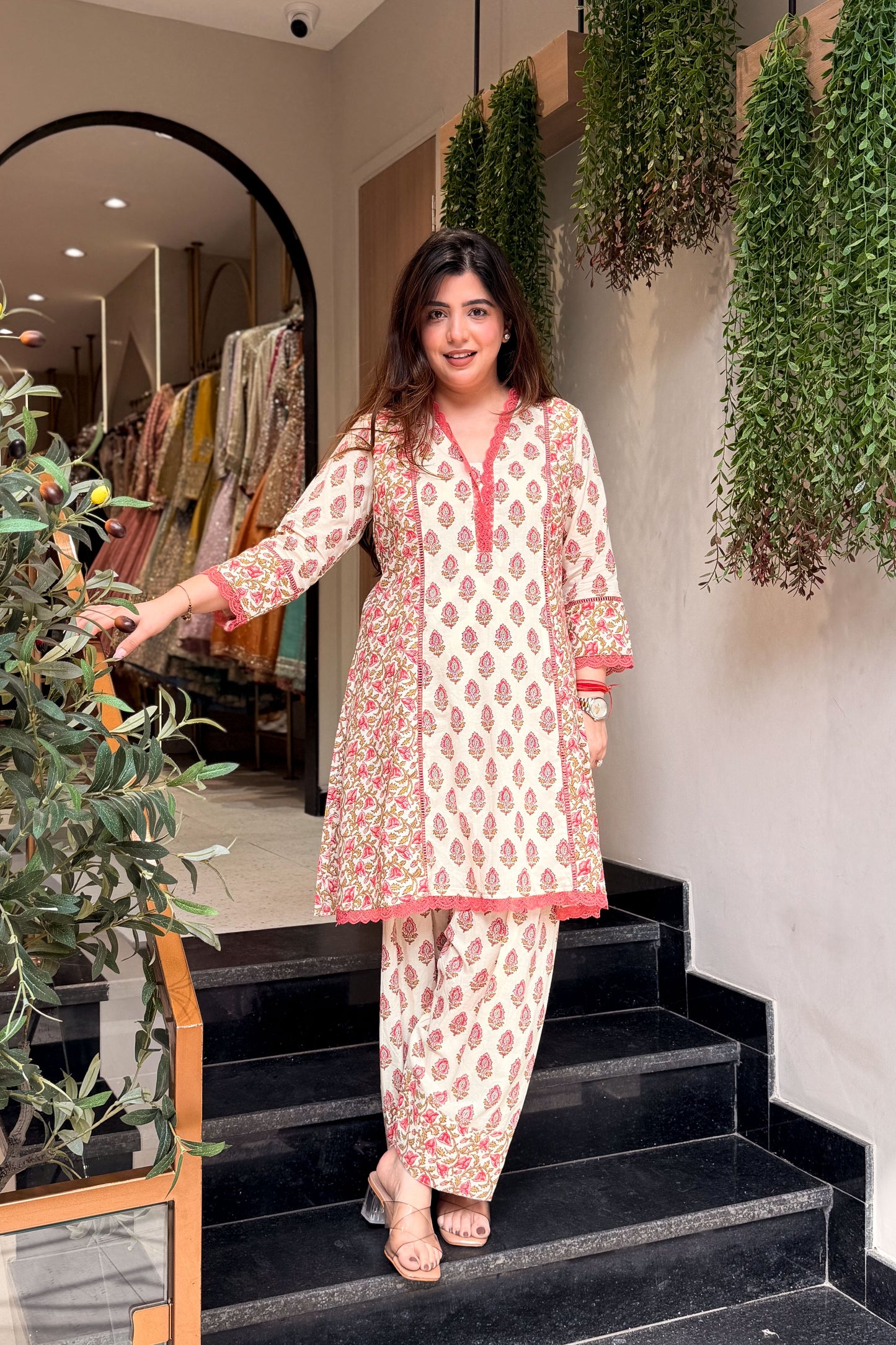 Sharvika Floral Printed Co ord Set