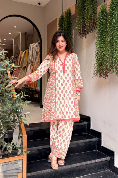 Sharvika Floral Printed Co ord Set