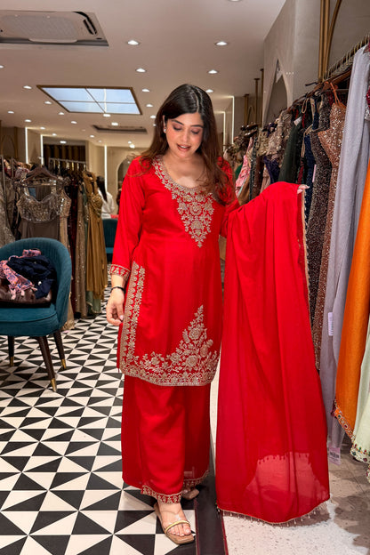 Sridat Beads Embroidered Suit Set