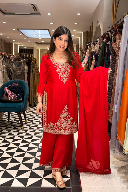 Sridat Beads Embroidered Suit Set