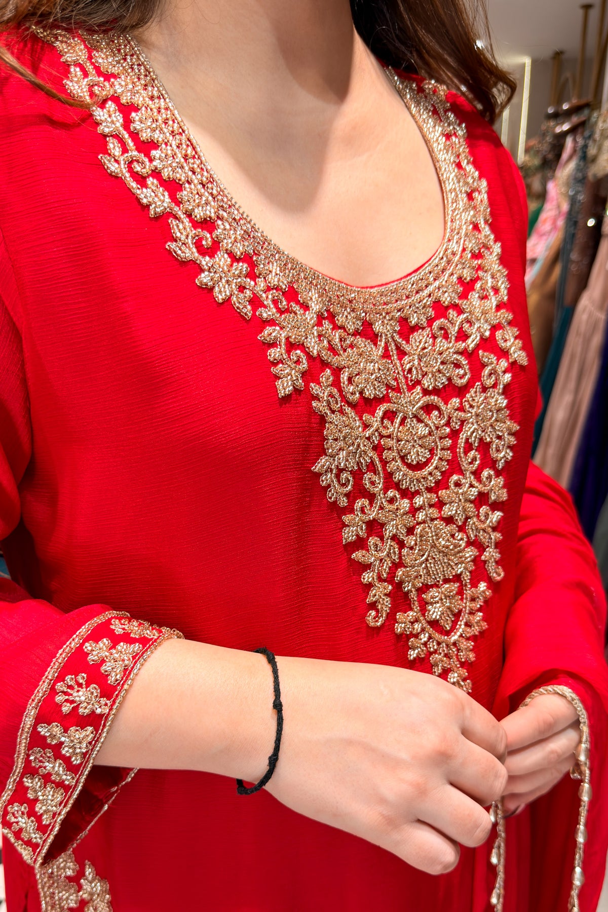 Sridat Beads Embroidered Suit Set