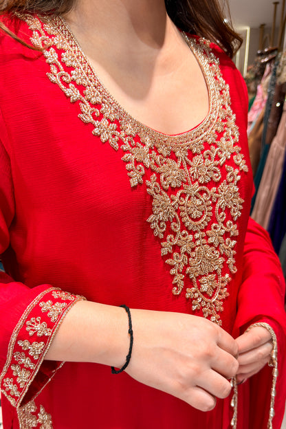 Sridat Beads Embroidered Suit Set