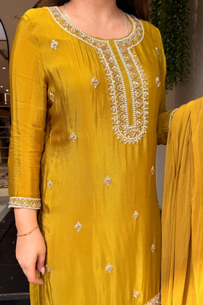 Indya Hand Embroidered Suit Set