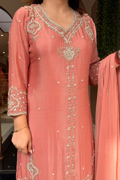 Kamiya Embroidered Suit Set