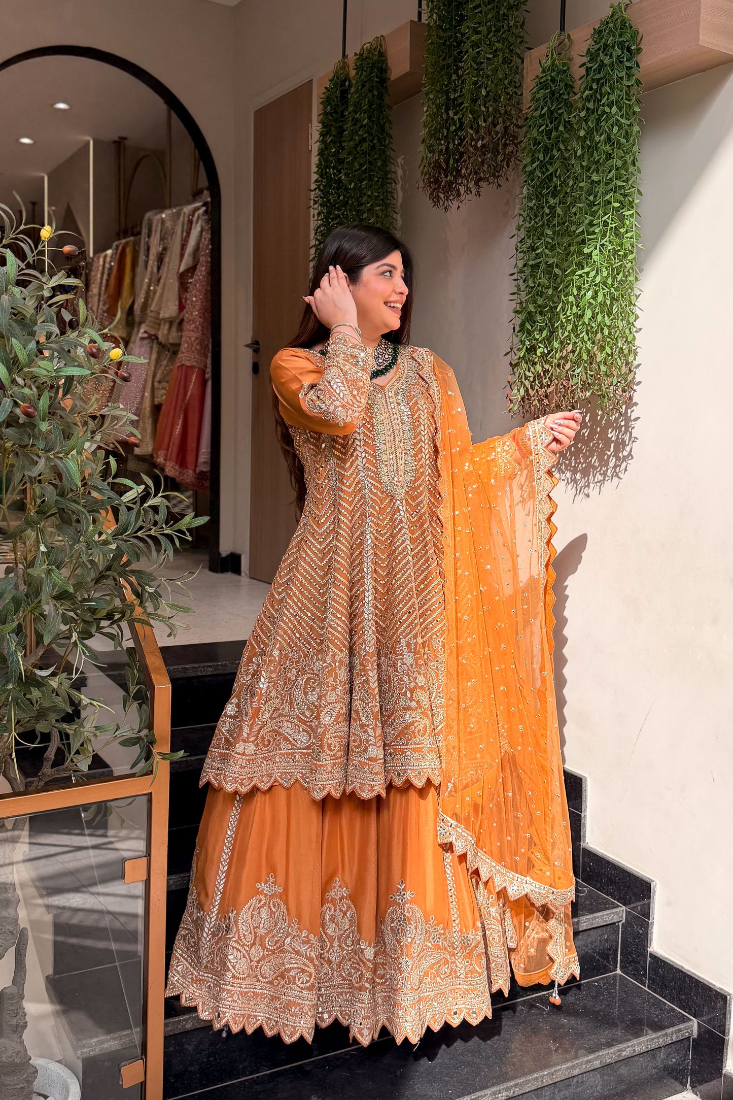 Ridhvika Hand Embroidered Lehenga