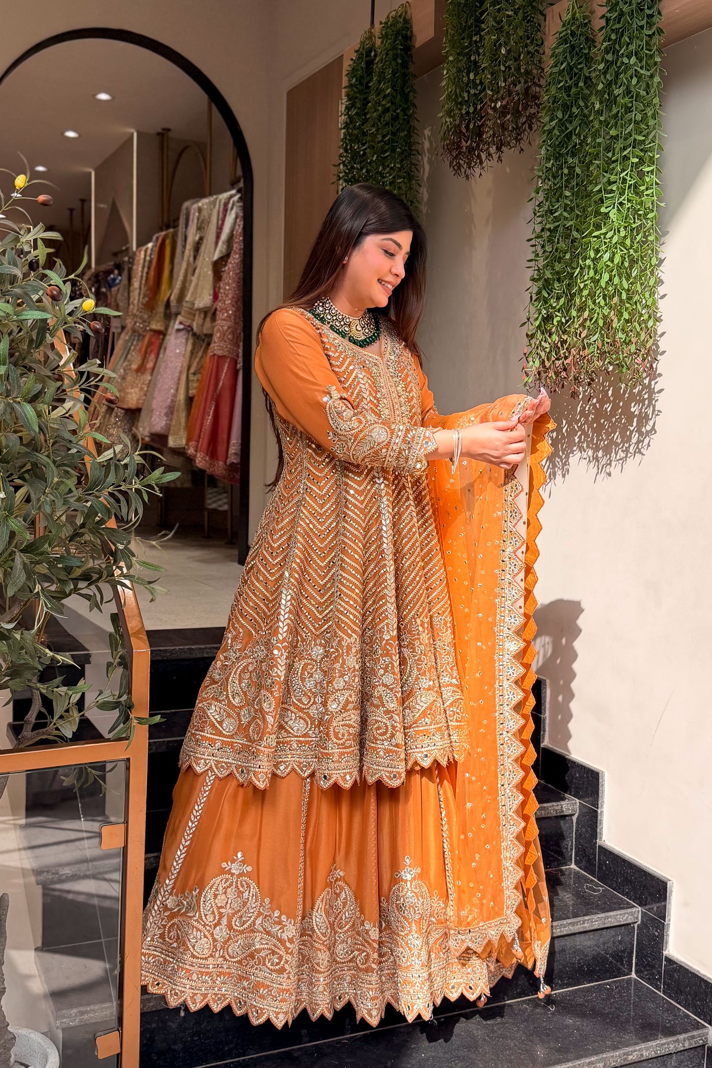 Ridhvika Hand Embroidered Lehenga